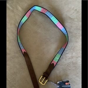 NWT multi colored Vineyard Vines belt